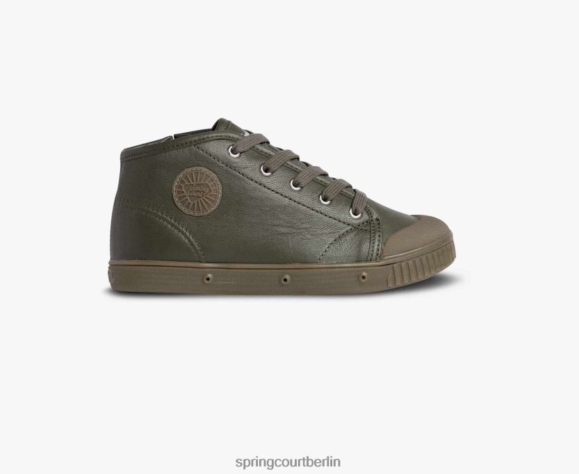 Spring Court Kind B2-Ziegenleder mit Reißverschluss Schuhwerk DVNPNB88